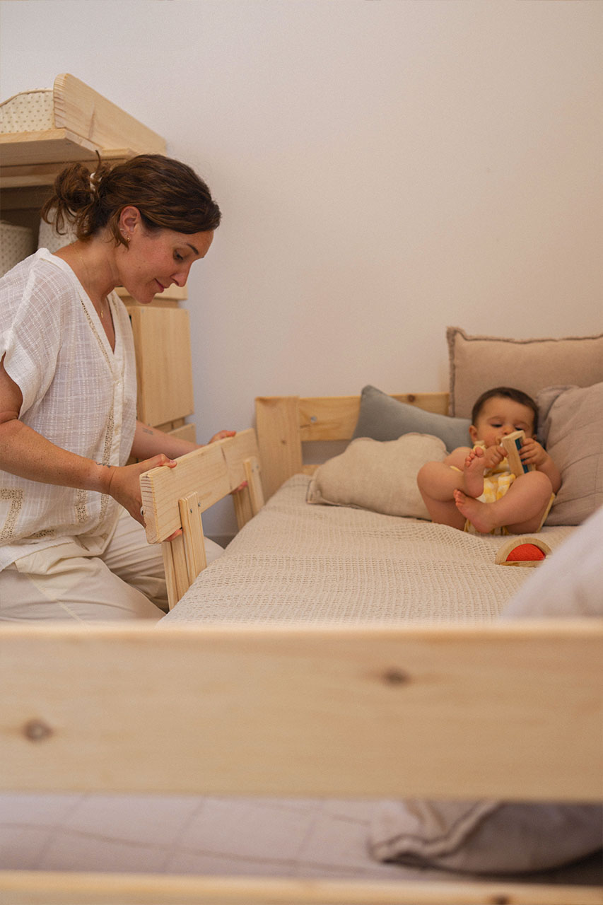 Imagen de ambiente 2 para:Cama montessori de madera 